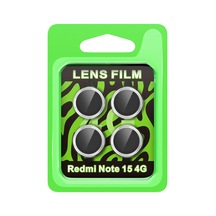 Xiaomi Redmi Note 15 4g Raze Metal Kamera Lens - Gümüş Belirtilmemiş