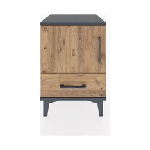 Hyperion Komodin Tek Raflı Tek Çekmeceli Tek Kapaklı 44x44x64... Antrasit