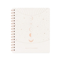 Stüdyo Tarihsiz Günlük Planlayıcı, Suni Deri Kapak, "ayın Evreleri" Moon Phase Dust , 160 Sayfa, 15,2 X 18,4 Cm 877006 Çok Renkli