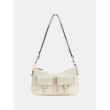 Guess Kassie Kadın Omuz Çantası Hwtg9930170 Krem