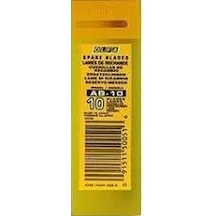 Olfa Maket Bıçağı Yedeği Dar 10'Lu / Ab-10