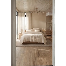 Natura Soft Ekru 4 Kat Müslin Çift Kişilik Yatak Örtüsü 220x230 Cm %100 Pamuk Çok Amaçlı Koltuk Örtüsü Ve Tv Battaniyesi Ekru