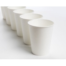 Maycup 7 Oz Kağıt Bardak Beyaz 200 Adet