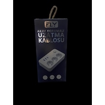 Fly Grup Priz Akım Korumalı Anah. 3lü 2mt 3 Usbli 2 M