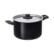 Ikea Hemlagad Kapaklı Tencere 5 L 25 Cm Siyah 2 Parça