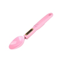 Pembe Dijital Mutfak Terazisi Lcd Led Ekran 1g/0.1oz Hassas Paslanmaz Çelik Gıda Terazisi Pişirme Pişirme Elektronik Tartı Baharat Çay Tartı