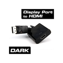 Dark Displayport To Hdmı Dişi Çevirici 4k