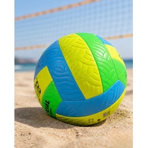 Mey İthalat Profesyonel Voleybol Topu Kaymaz Yüzeyli Dayanıklı Spor Topu Çok Renkli