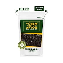 Meşhur Afyonkarahisar Yöresinden Coğrafi Tescilli Kavrularak Öğütülmüş Siyah Haşhaş Ezmesi 500gr.
