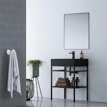 Orka Capetown 60 Takım Sıyah Lavabo Mat Sıyah 5000141 Diğer