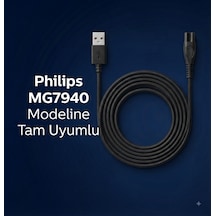 My Polo Time Philips Mg7940 İle Uyumlu 5v Usb Şarj Kablosu
