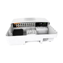 Tiandy 16 Port Yönetilmeyen Dış Ortam Su Geçirmez Aı Poe Switch 14e+2g+2g+1sfp