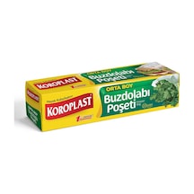 2 Adet Koroplast Buzdolabı Poşeti Standart 24x38 Orta Boy 20'li