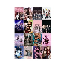 Kpop - Blackpink Desenli 38 No Tasarım 16' L Fotokart Seti