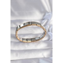 316l Çelik Çift Renk Yazılı Nomination Bileklik Renkli