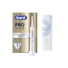 Oral-B Pro 3 Restage Beyaz Şarjlı Diş Fırçası + Seyahat Kabı