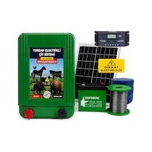 Torsan Güneş Panelli Pro Plus 2000a Elektrikli Çit Sistemi Domuz - Ayı Kovucu 2000mt