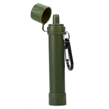 K8612S BPA İçermeyen Outdoor Kamp Taşınabilir Su Filtresi Yeşil