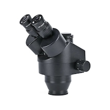 Szm Trinoküler Mikroskop Kafa Siyah - 0.5x Ctv Kamera Adaptörlü Stereo Zoom Başlık Wf10x/20