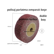 Cila Keçesi Zımparalı Parlatıcı 165Lik Polisaj Duble Boyy