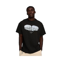 Puma Swish N İnk Tee I Erkek Basketbol Tişörtü 63465801 Siyah Siyah