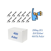 Edding Permanent Markör E-103 Siyah 400 Adet