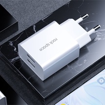 Hızlı Şarj Cihazı Beyaz 5v / 2.4a Çift Usb Çıkışlı