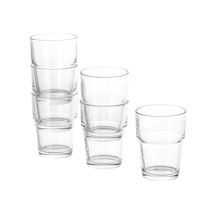 6 Adet Bardak Seti Cam Meridyendukkan 17 Cl, 6 Lı Set Su-meşrubat Bardağı