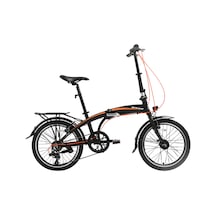 Bisan Fx-3500 Trn Katlanır Bisiklet Siyah - Turuncu