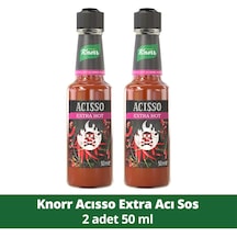 Knorr Acısso Ekstra Acılı Sos 2 x 50 ML