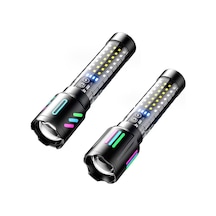 Sones Type-c Şarj Edilebilir Açık Hava Zoom Güçlü Lazer El Feneri 520 Çok Renkli