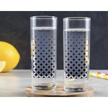 Kişiye Özel Renkli Baskılı İsimli İkili Vodka Bardağı-115 Çok Renkli