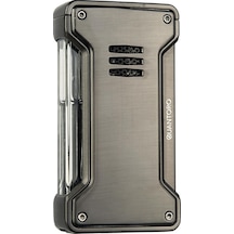 Quantoro Tek Torch Pürmüz Gunmetal Metal Puro Çakmağı - Trz1020