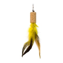 Depomıx Eastland Tüylü Çıng.mantar Kedi Oync.sarı4x2,2 Cm