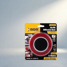 Çift Taraflı Vhb Akrilik Silikonize Bant 15mm X 5 Yards