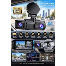 Full Hd 1080p Çift Kamera 180 Geniş Açı Wifi Şarjlı Kullanım