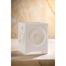 Pasabahce Chicago Vazo 18 Cm Opal Krem