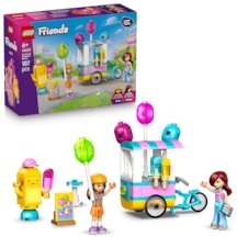 LEGO® Friends Dondurma ve Balon Standı 42692 - 6 Yaş Üzeri Çocuklar için Minifigür İçeren Yaratıcı Oyuncak Yapım Seti (107 Parça)