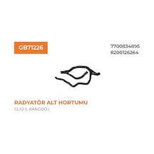 Radyatör Hortumu Alt Kangoo D 1.9 7700834887