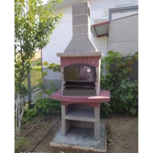 Mangal Barbekü 75 Lik Fırınlı Model