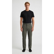Redline Talget Kışlık Kalın Slim Fit Kemerli Erkek Pantolon Haki