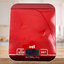 Buffer Max 5 Kg Kapasiteli Dijital Mutfak Tartısı Terazisi Gri