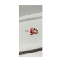 Simetrik Çizgili Küpe Pembe - 727005661 Pembe