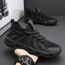 Luteshı Erkek Atletik İş Koşu Ayakkabısı - Siyah