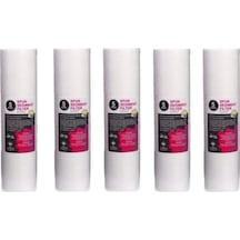 Su Arıtma Cihazı Filtresi 5 Mikron 10"inç Sediment Spun Filtre 5 Adet