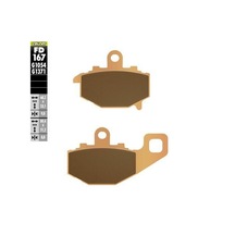 Kawasaki Ninja Zx-6r Arka Fren Balatası 2003-2004 Galfer Sinter Metal