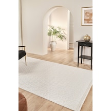 Kaşmir Halı 7/24 İskandinav Vinter 80x150 Cm Bej