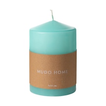 Mudo Home Sütun Mum Mavi 7x10 Diğer