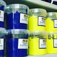 Re-Ar Plastisol Sarı Serigrafi Tekstil Baskı Boyası 1 Kg