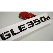 GLE 350d Bagaj Parlak Siyah ABS 3M 3D Yazı Logo